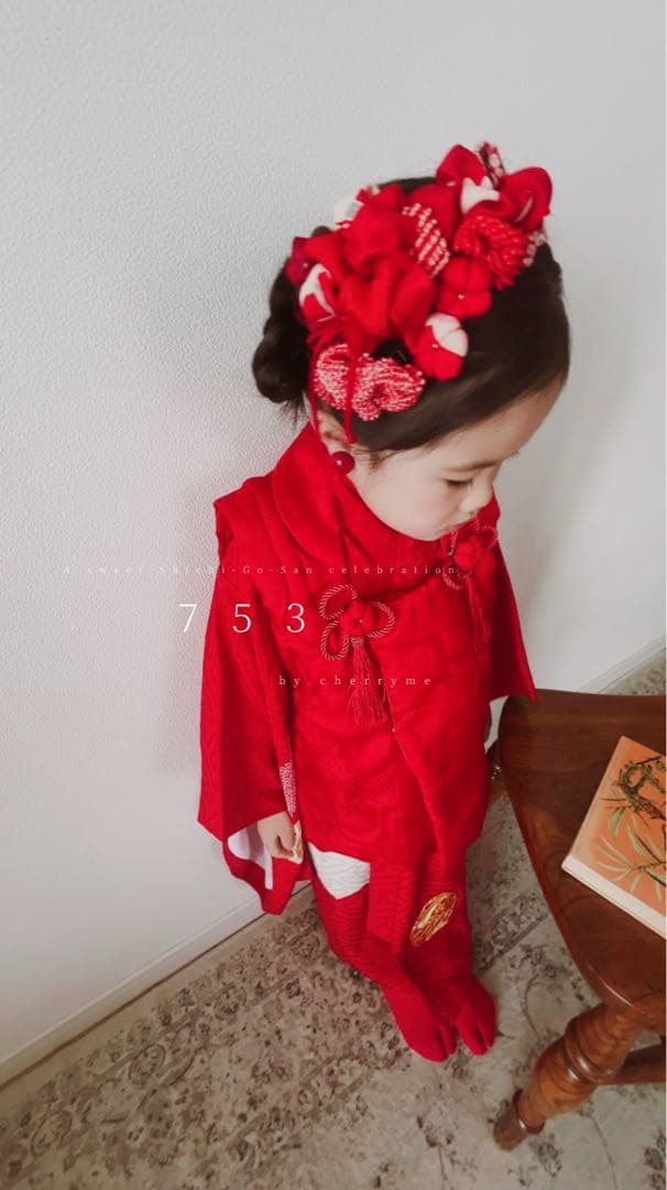 はぴ★様order♡ 赤丸イヤリング込み　NO.100