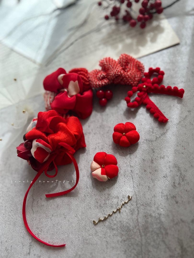 はぴ★様order♡ 赤丸イヤリング込み　NO.100