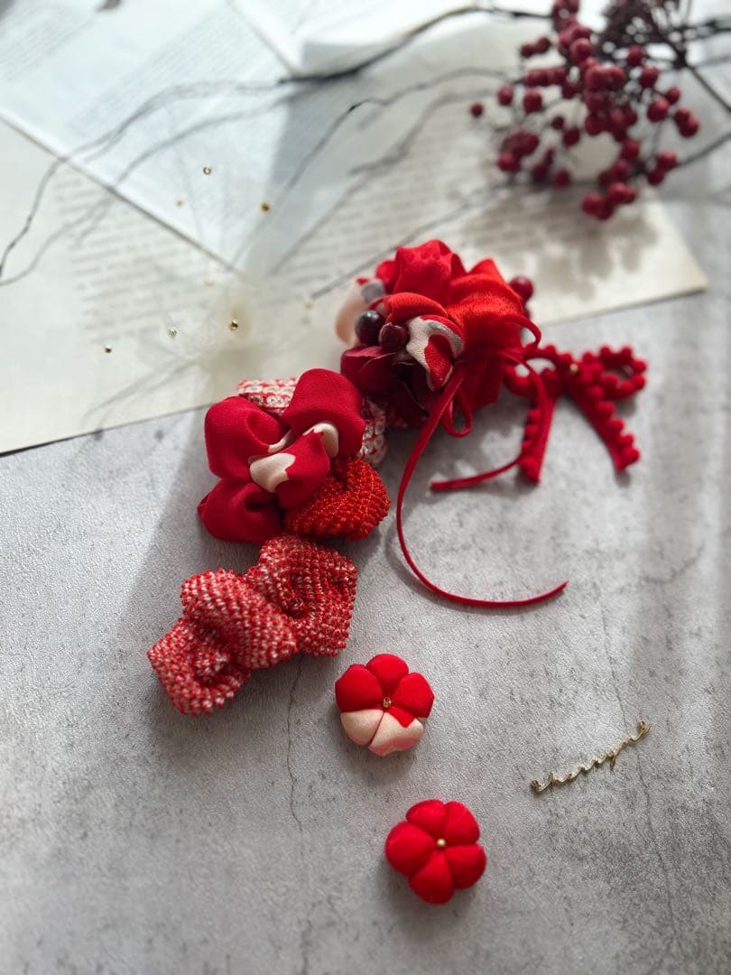 はぴ★様order♡ 赤丸イヤリング込み　NO.100