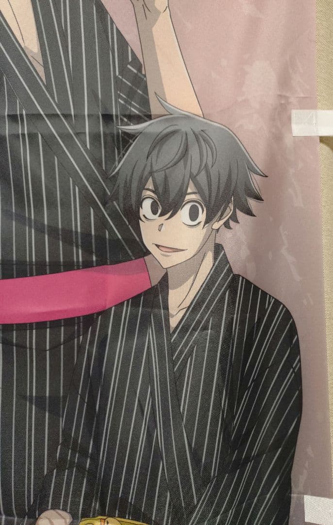 極楽湯　のぼり　桃源暗鬼　花魁坂京夜　淀川真澄　当選品