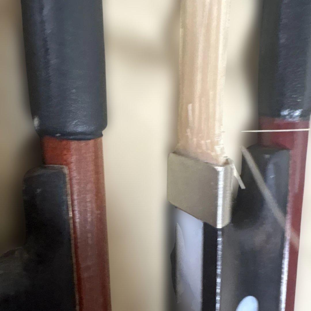 木製バイオリン弓 3本セット