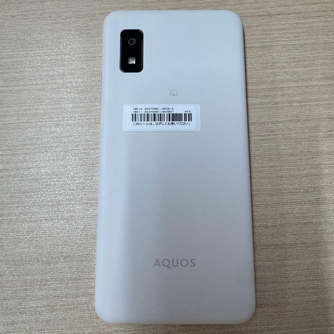 「画面縦線あり/訳あり」 SHARP AQUOS wish3 SH-M25 白