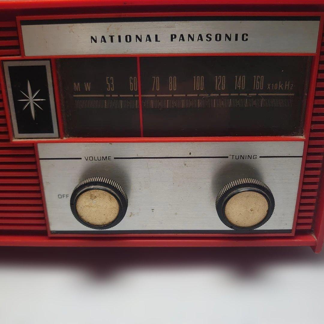 当時物貴重レトロNATIONAL PANASONIC RL-106 ラジオ