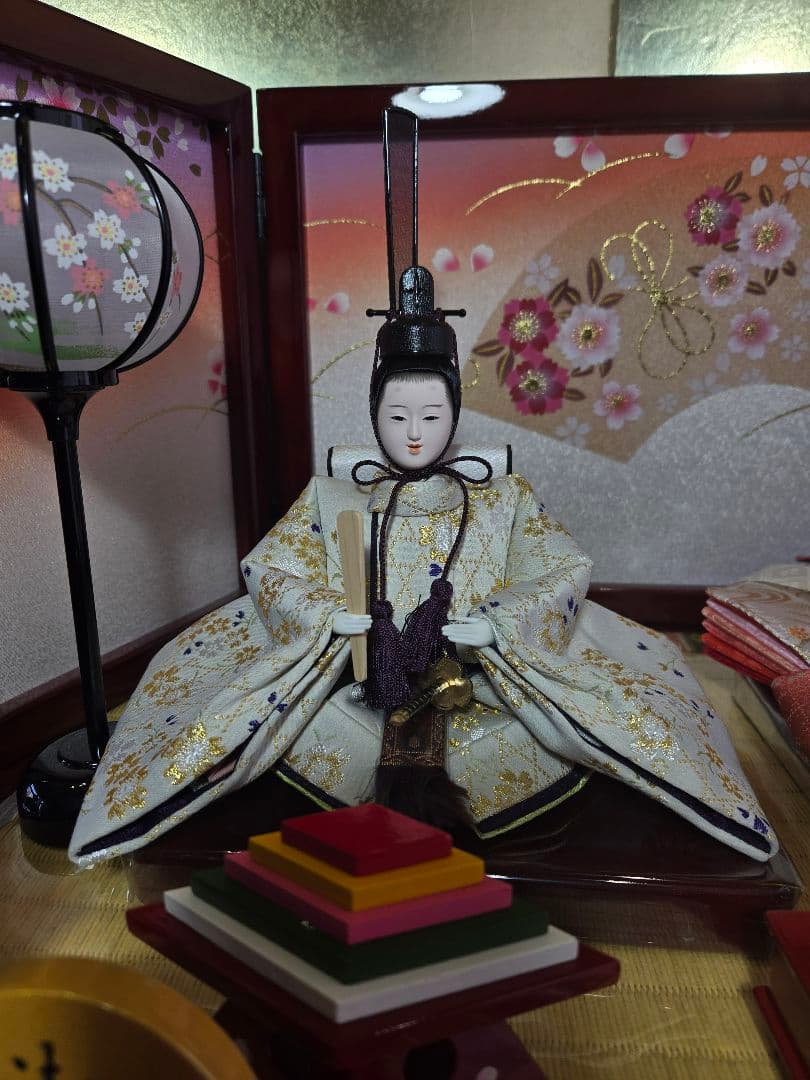 【一点限り】雛人形 収納飾り 　HS28