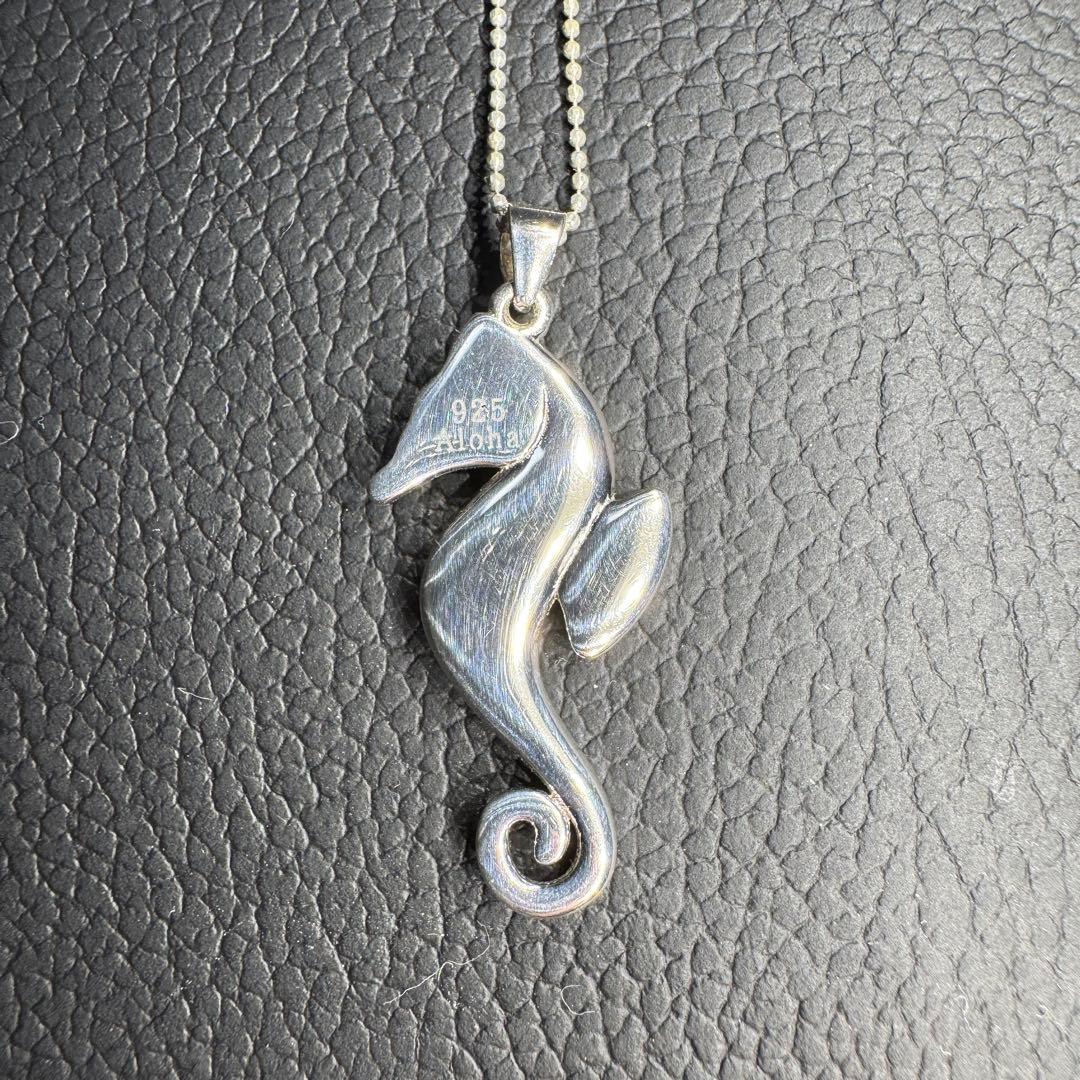 コアウッド タツノオトシゴ ネックレス シルバー silver925