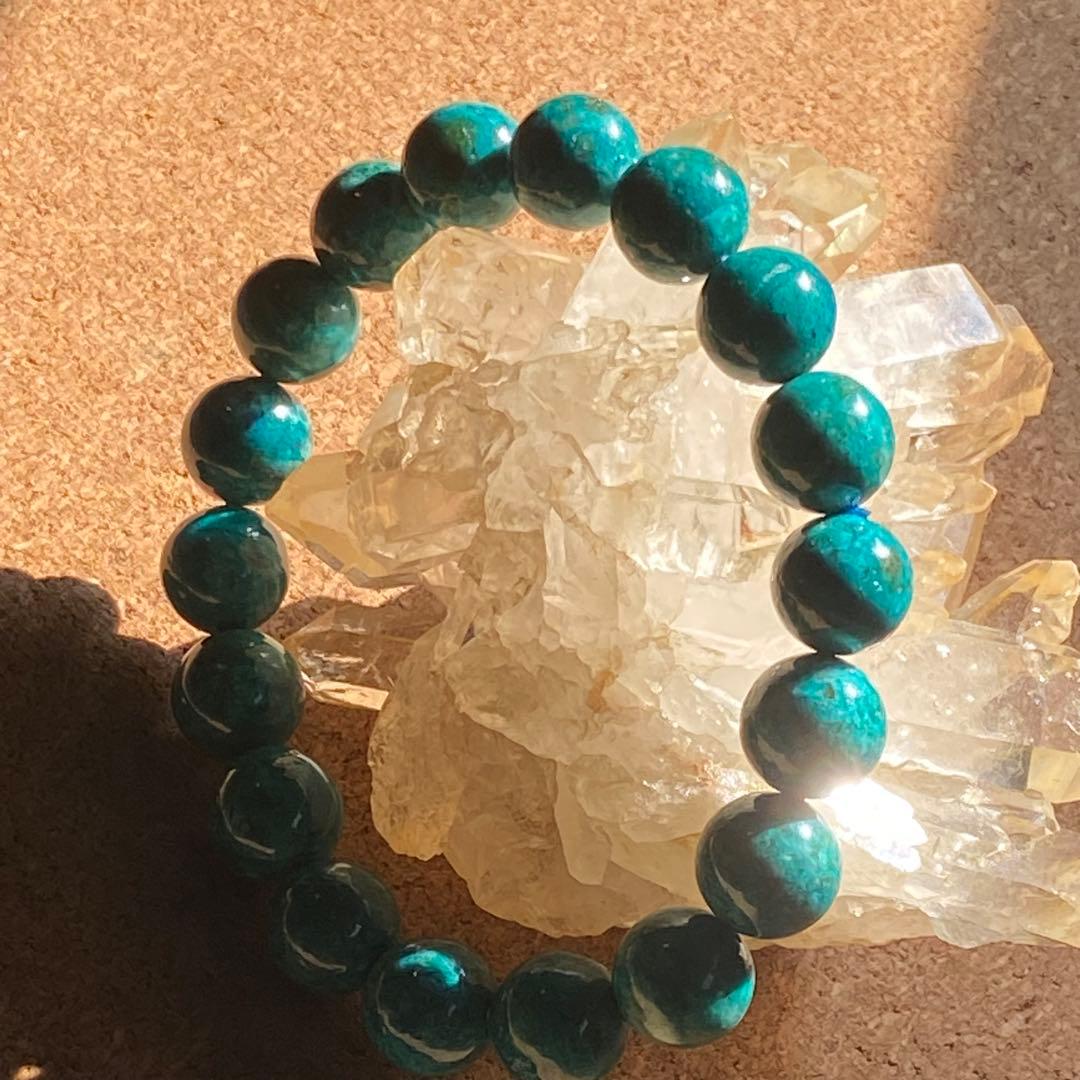 クリソコラ ブレスレット