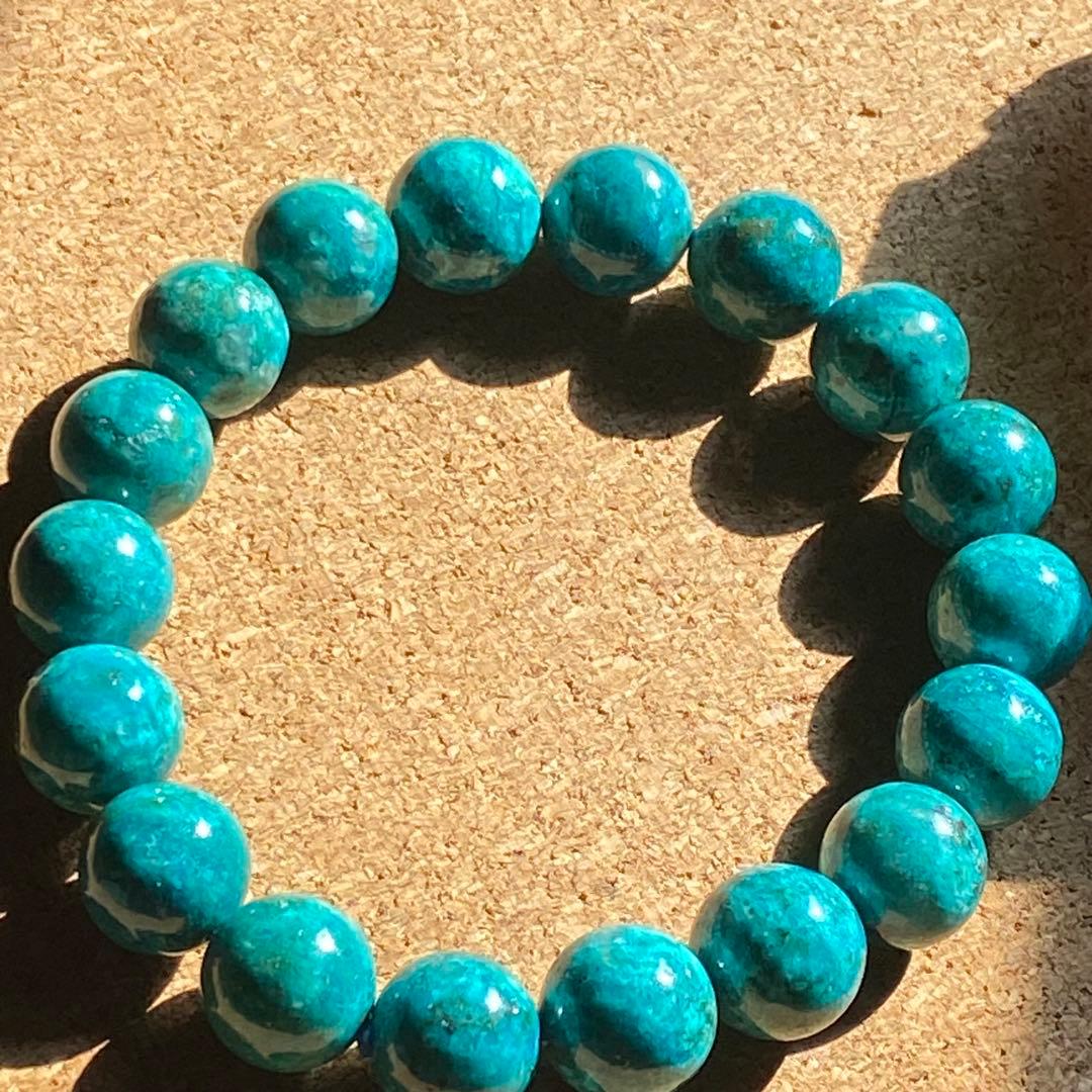 クリソコラ ブレスレット