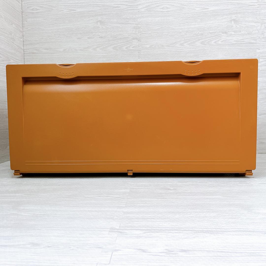 【良品✨送料無料】タッパーウェア　スーパーチェストワイド　引出し2段 ③