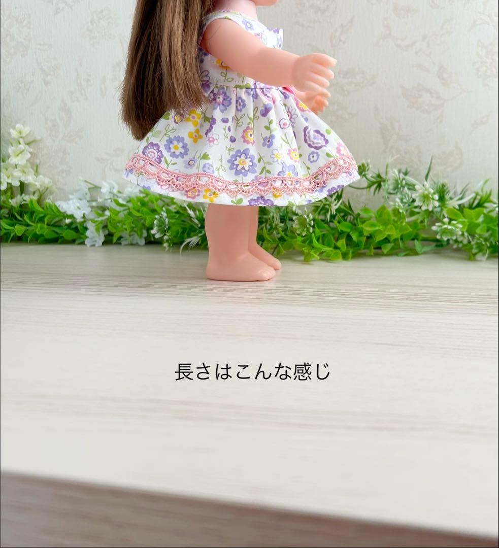 着せやすい❣️ 380 ボタニカルフラワー　メルちゃん　ソランちゃん　レミンちゃん