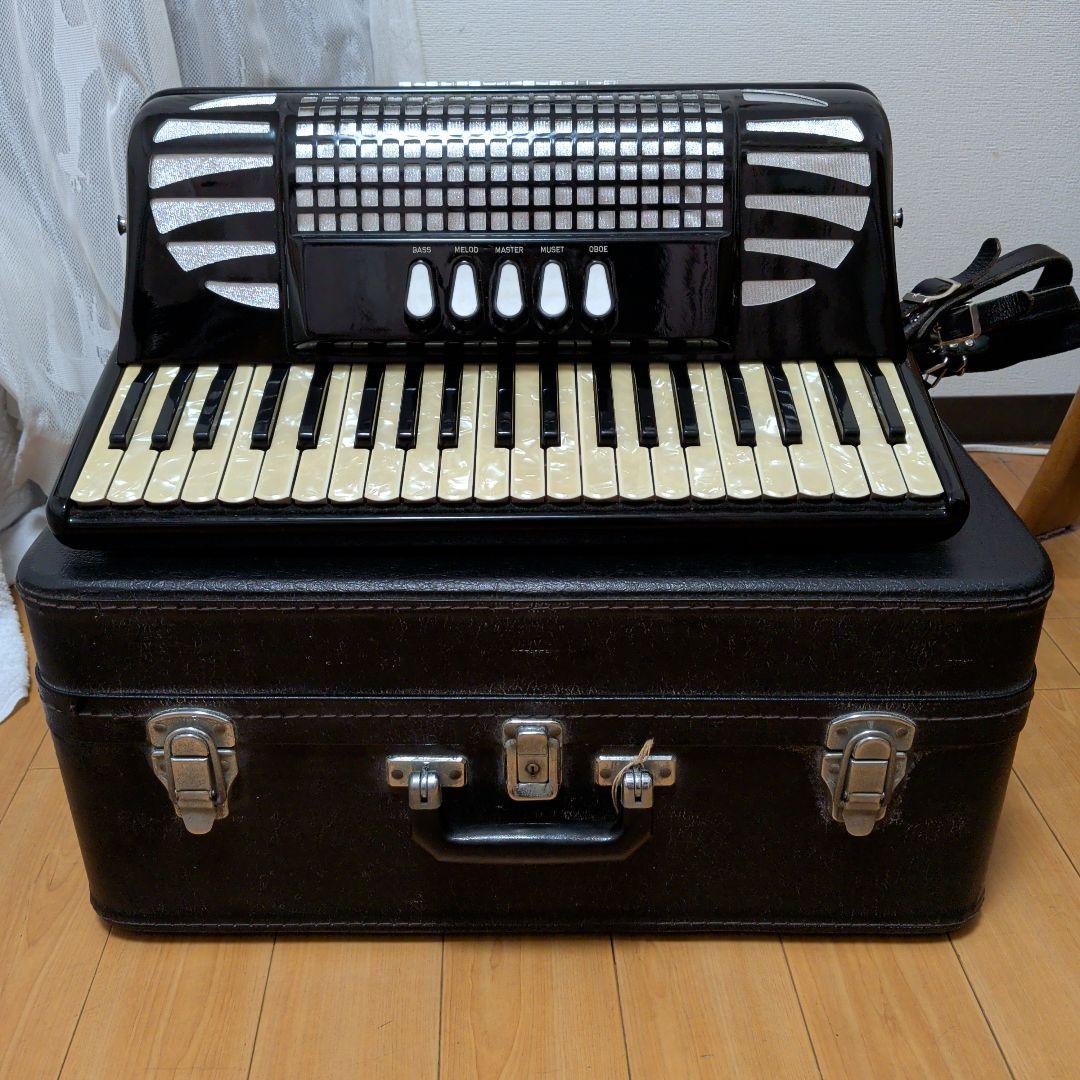 美品EXCELSIOR400s中型イタリア製高級アコーディオン