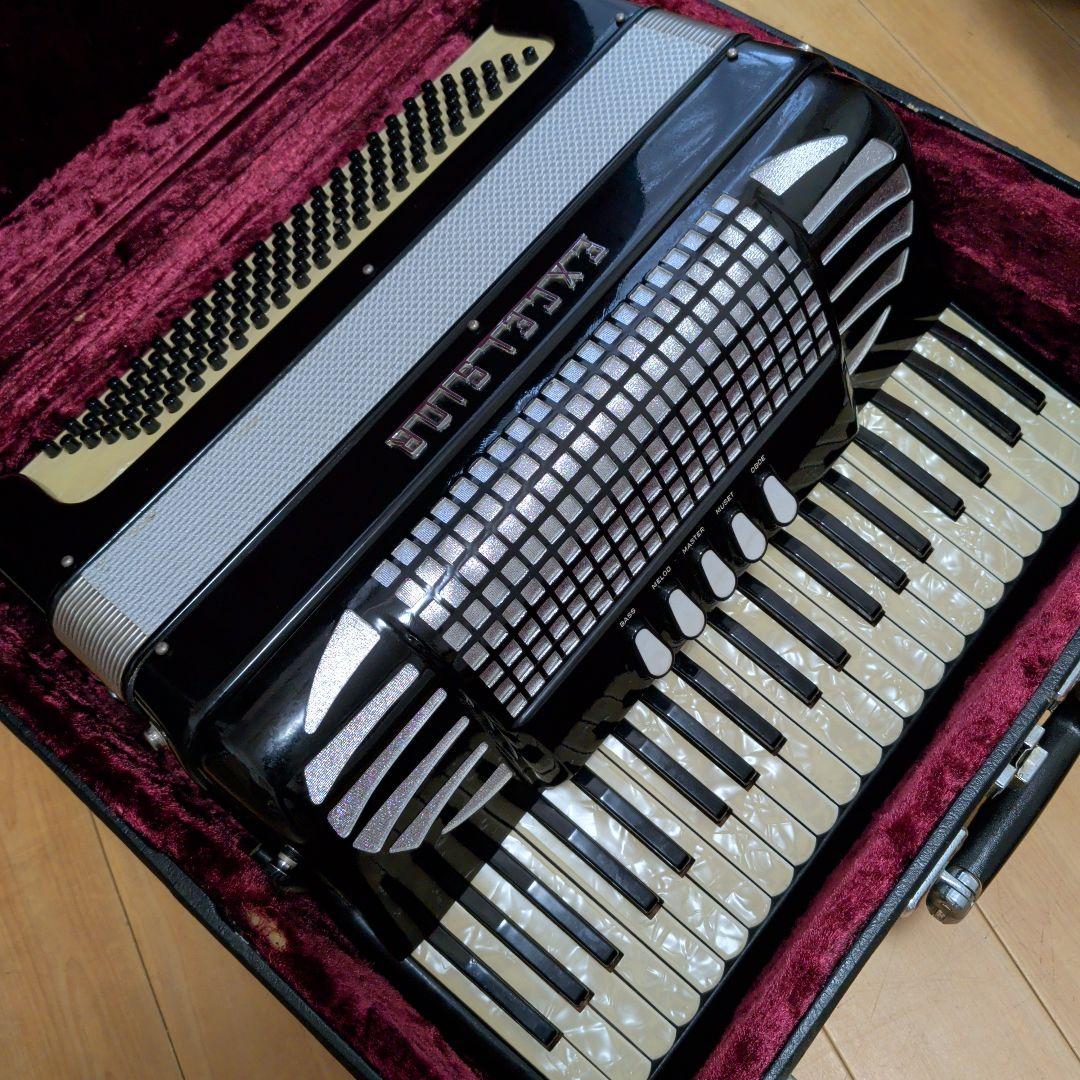 美品EXCELSIOR400s中型イタリア製高級アコーディオン