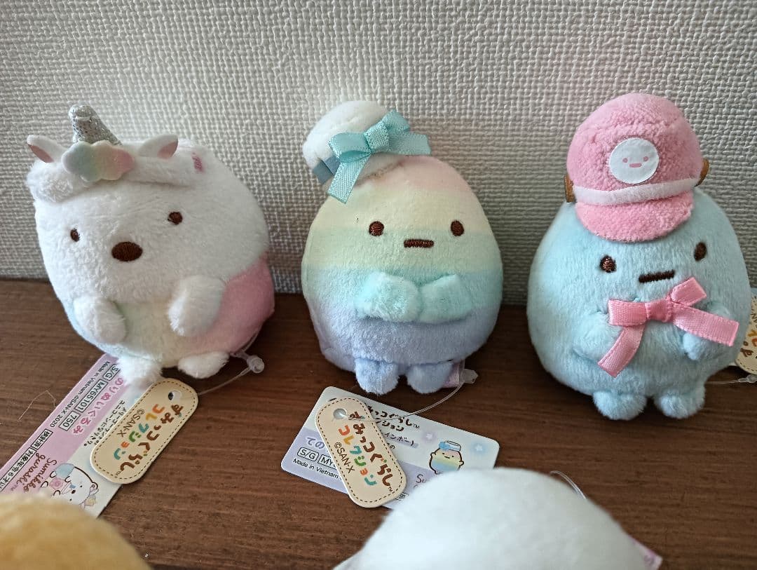 新品☆すみっコぐらし たぴおかパーク　てのりぬいぐるみ