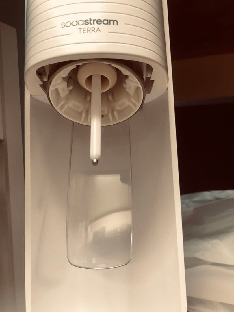 【美品】ソーダストリームテラ　ガスボンベ付