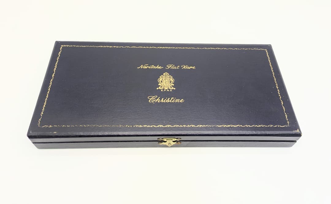 【希少】ノリタケ カトラリー 12点 セット クリスティーヌ 銀メッキ 洋白銀器