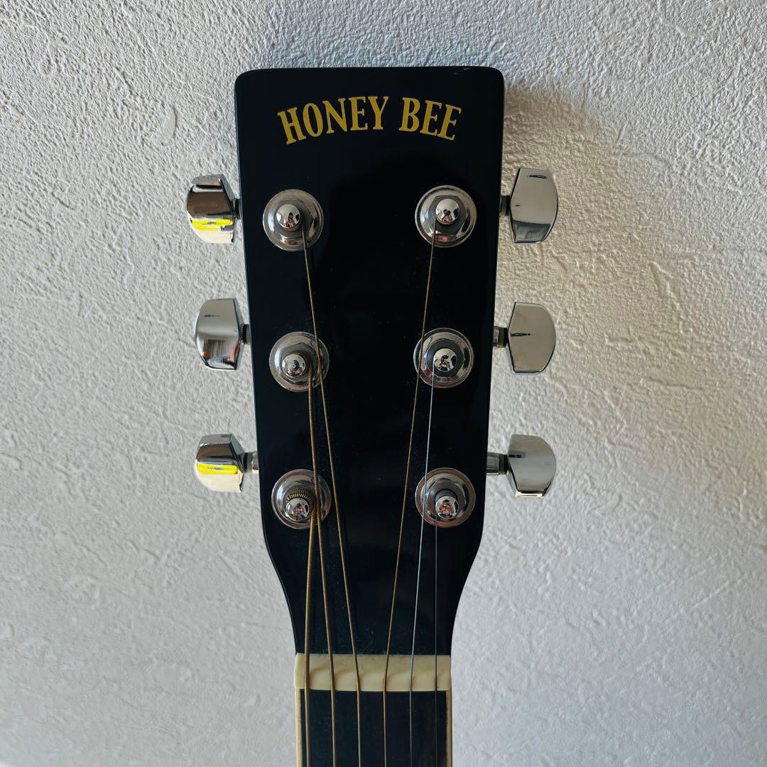 HONEY BEE アコースティックギター ブラック