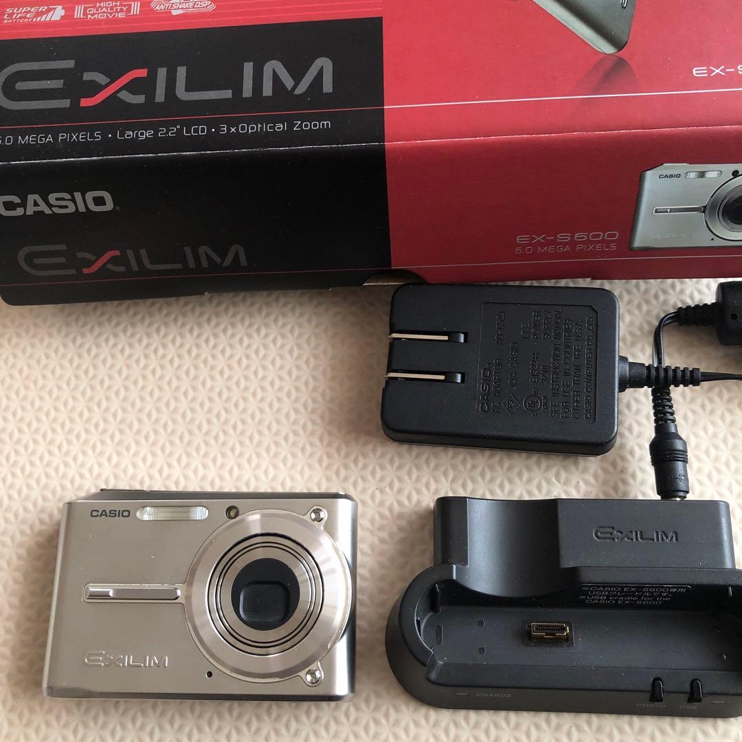 d*7様 CASIO EXILIM EX-S600 デジカメ コンデジ