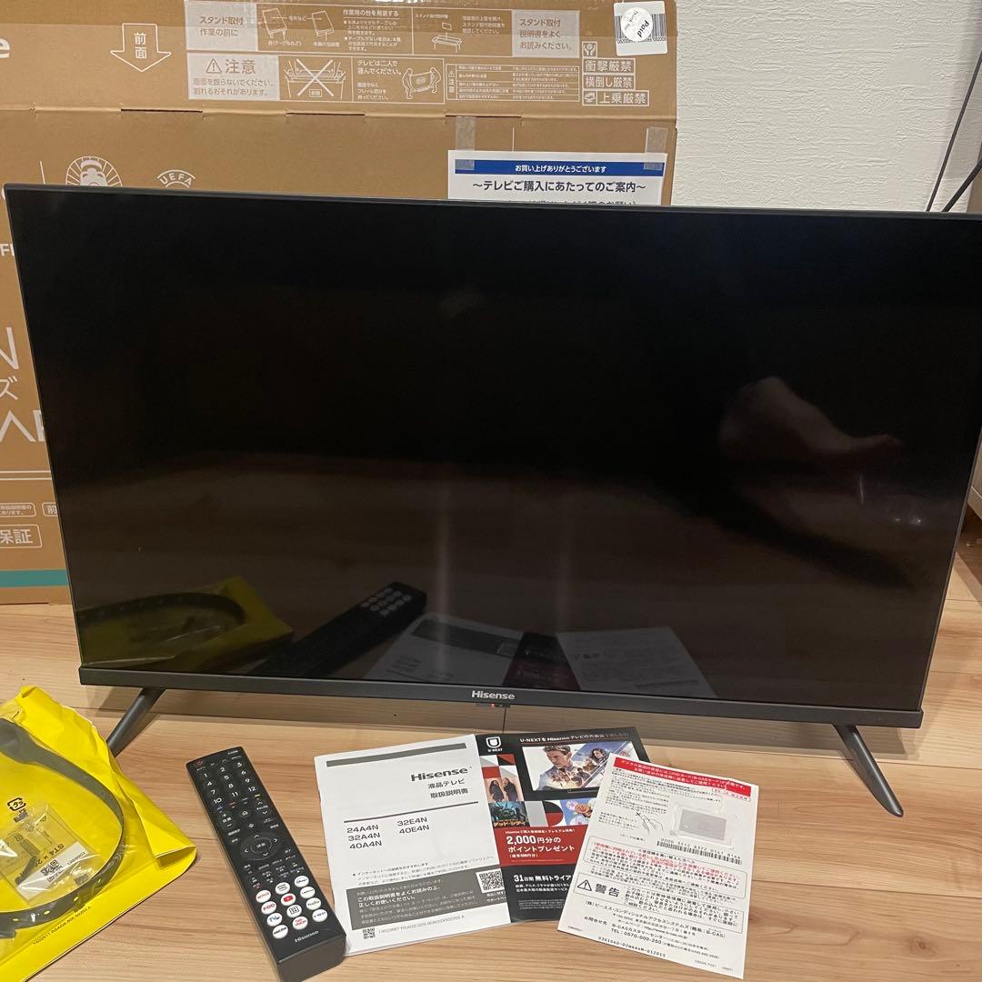 Hisense A4Nシリーズ 32インチ SMART TV 2024年製