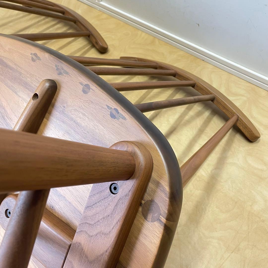 2人掛けウィンザーチェア ベンチ ダイニング チェア 椅子 イス 北欧スタイル