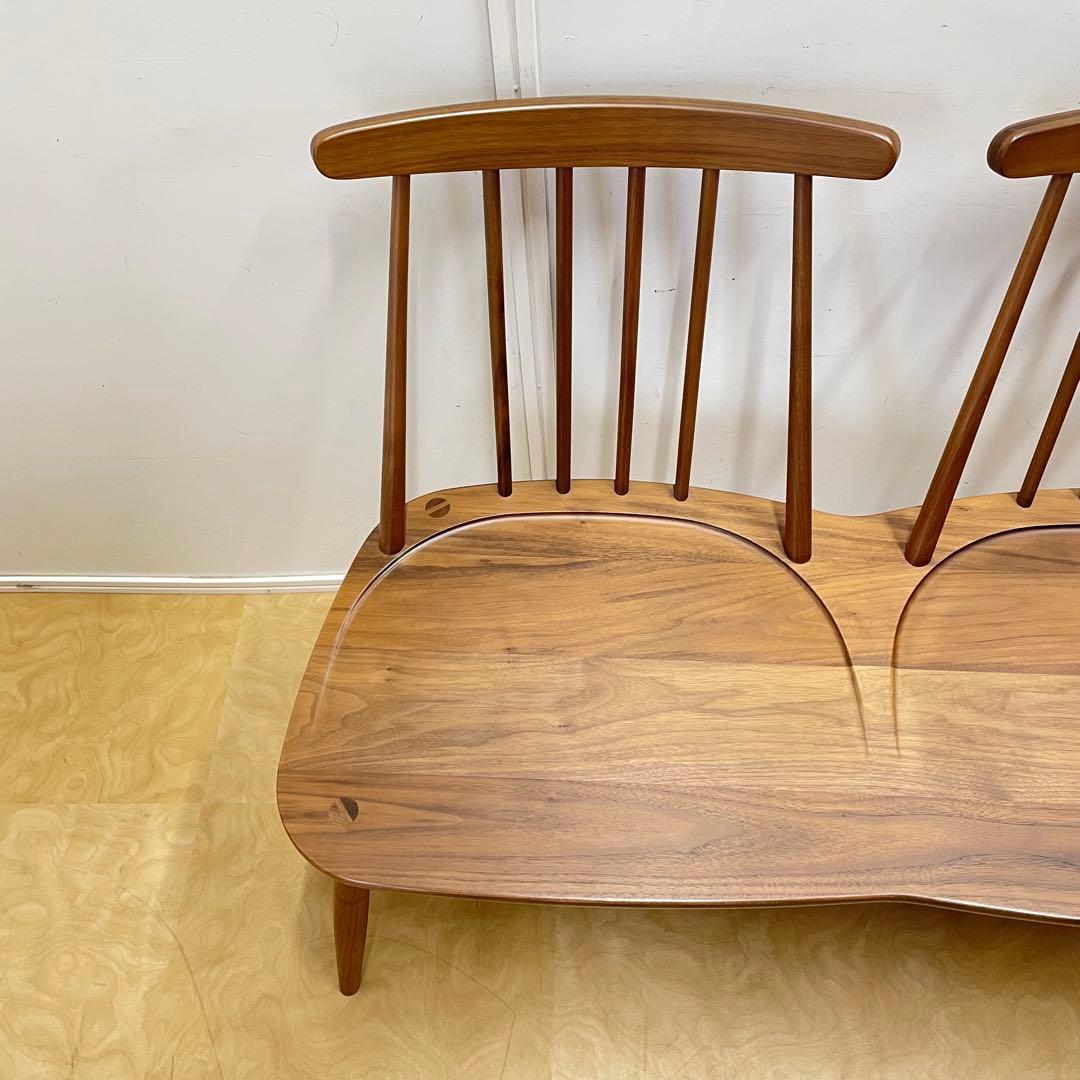 2人掛けウィンザーチェア ベンチ ダイニング チェア 椅子 イス 北欧スタイル