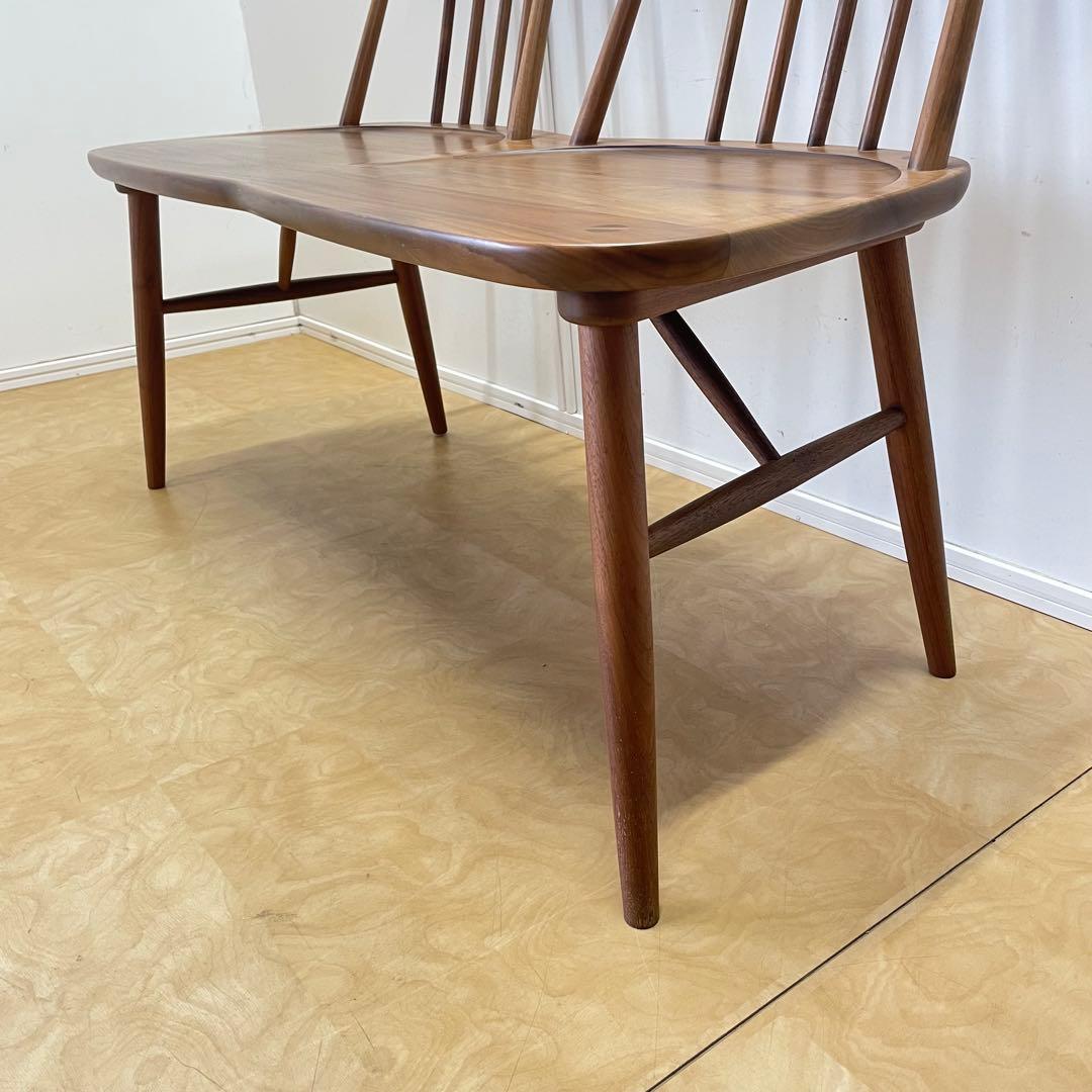 2人掛けウィンザーチェア ベンチ ダイニング チェア 椅子 イス 北欧スタイル