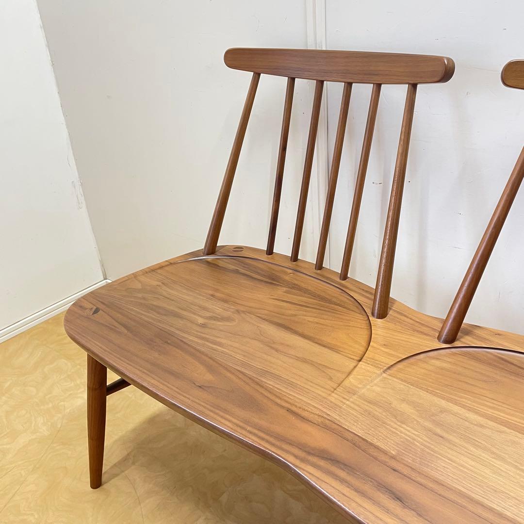 2人掛けウィンザーチェア ベンチ ダイニング チェア 椅子 イス 北欧スタイル