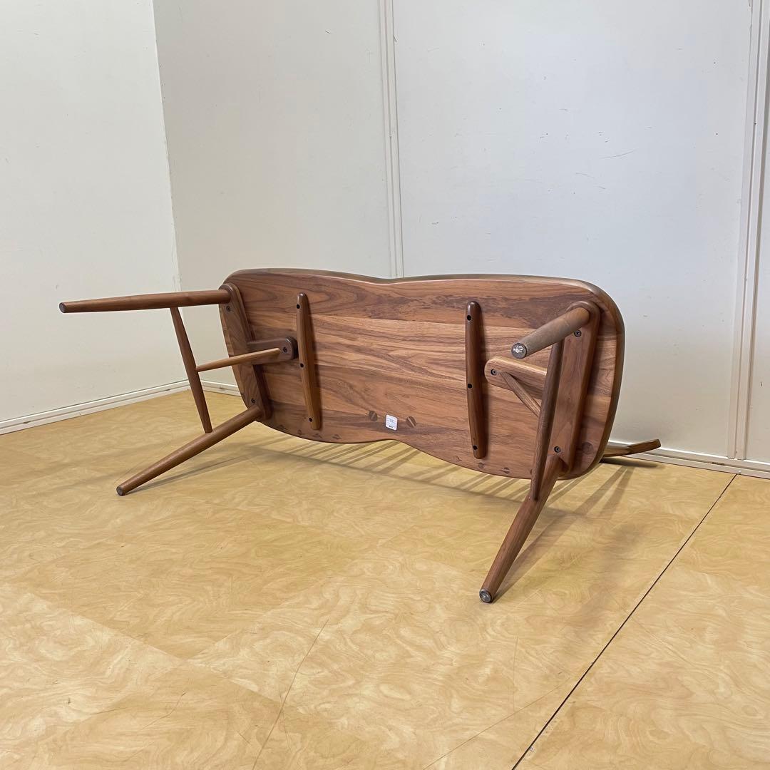 2人掛けウィンザーチェア ベンチ ダイニング チェア 椅子 イス 北欧スタイル