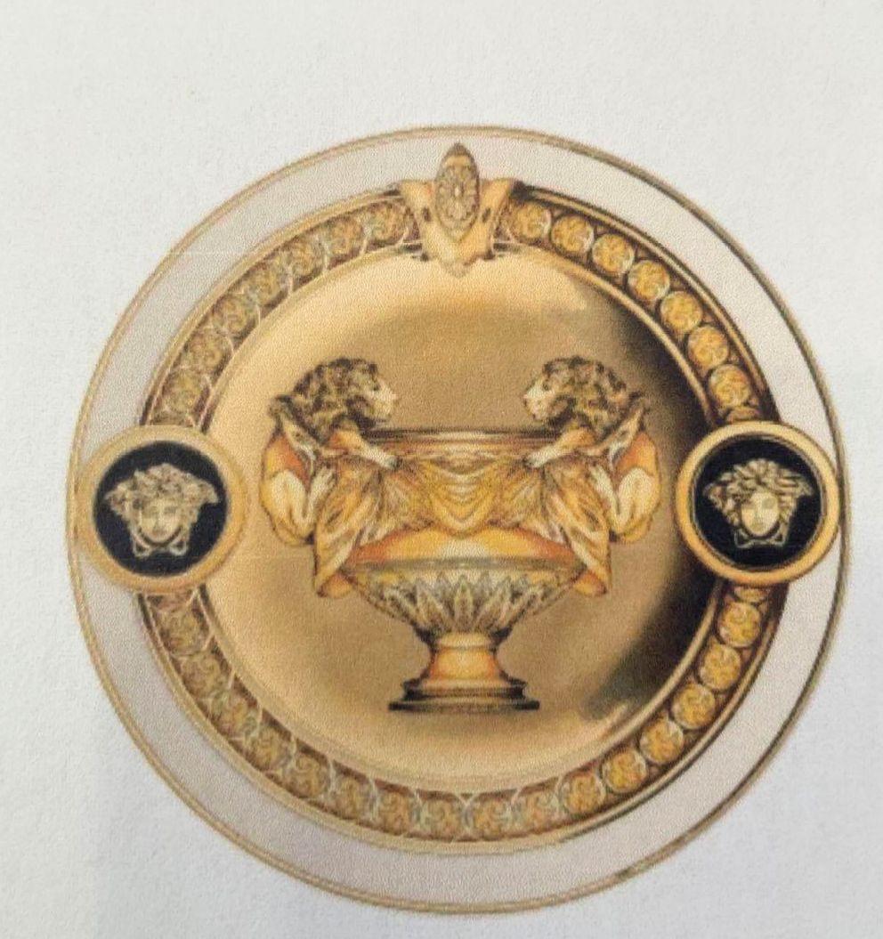 新品 ヴェルサーチ ローゼンタール プレステージガーラ プレート 10㎝ペア