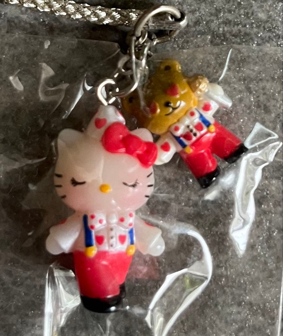 ご当地キティ　大阪限定　根付け　2001年 新品未使用　レア 大阪キティ恋物語