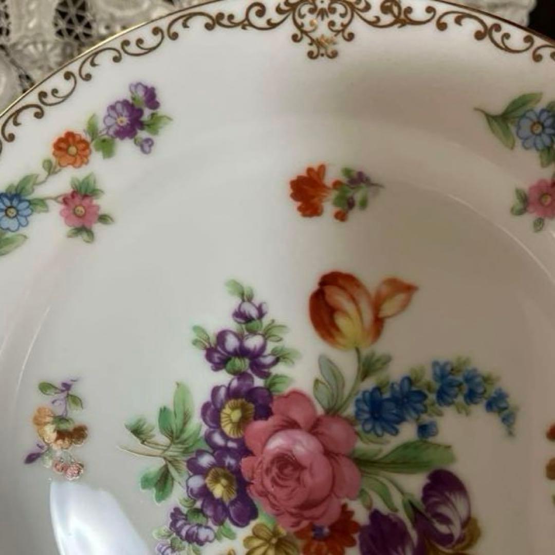 オールドノリタケ　ドレスドール② プレートセット