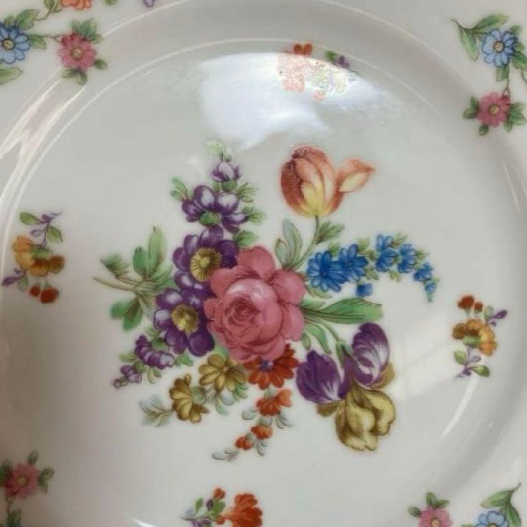 オールドノリタケ　ドレスドール② プレートセット