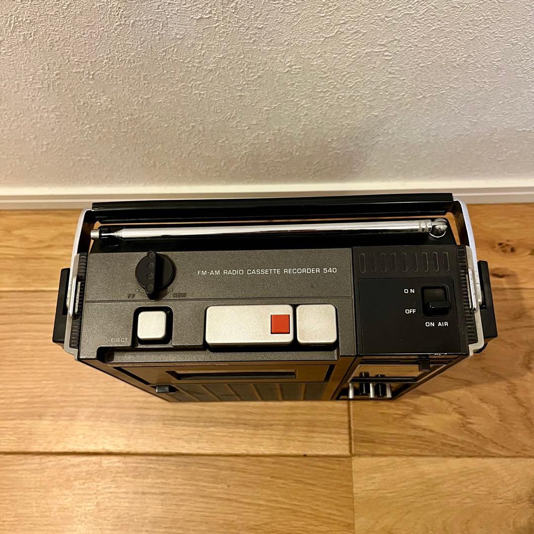 【昭和レトロ】National RQ-540 MAC G カセットレコーダー