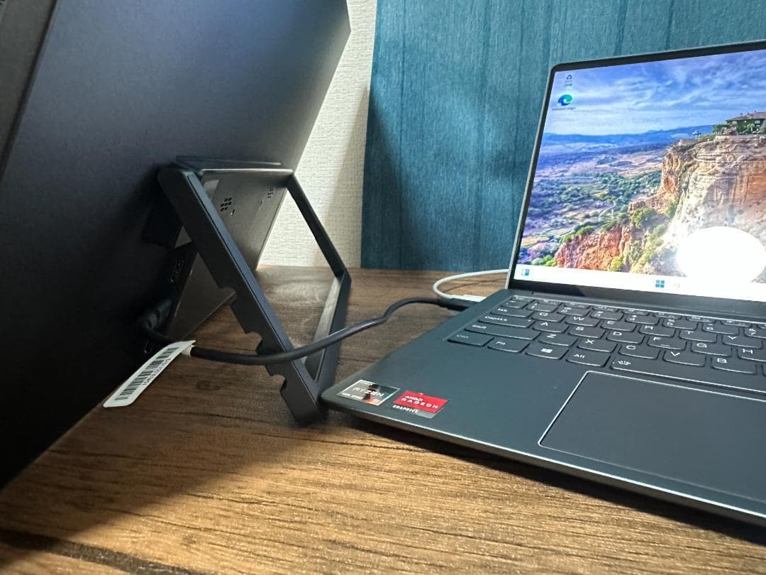 処分セール 新品 モバイルモニター 18.4インチ 4K 60Hz 自立型