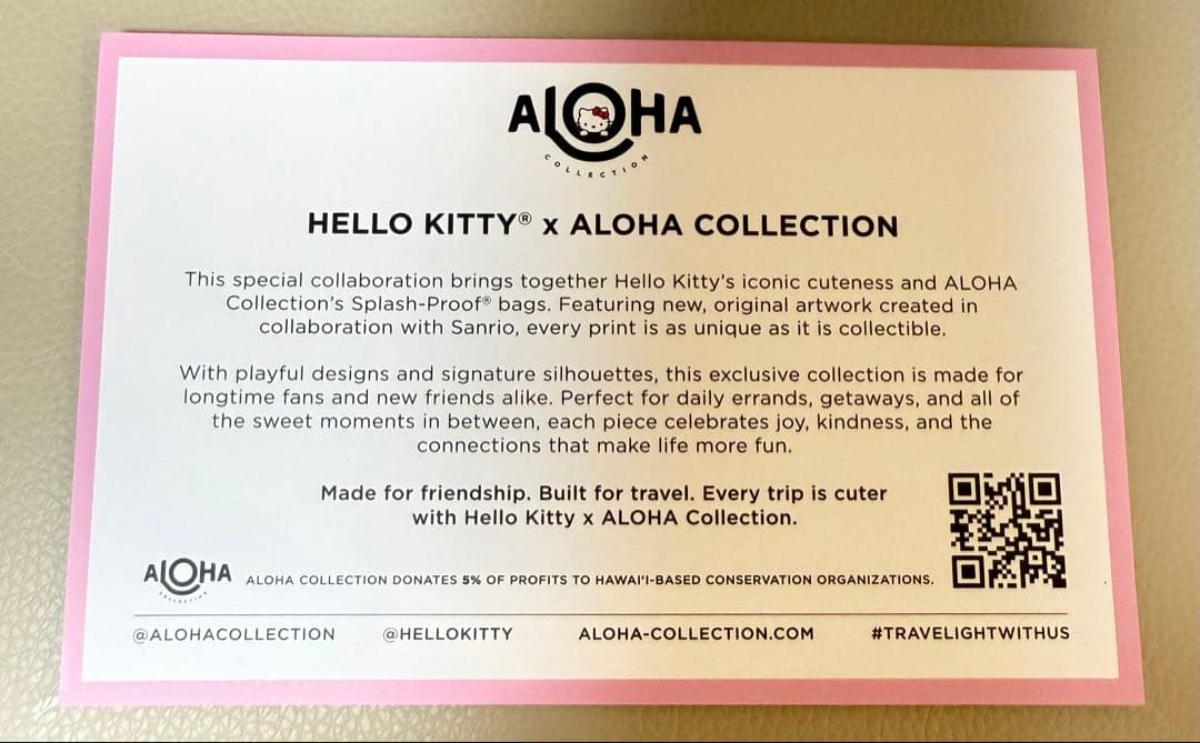 アロハコレクション！ハローキティ ハワイ 新品！