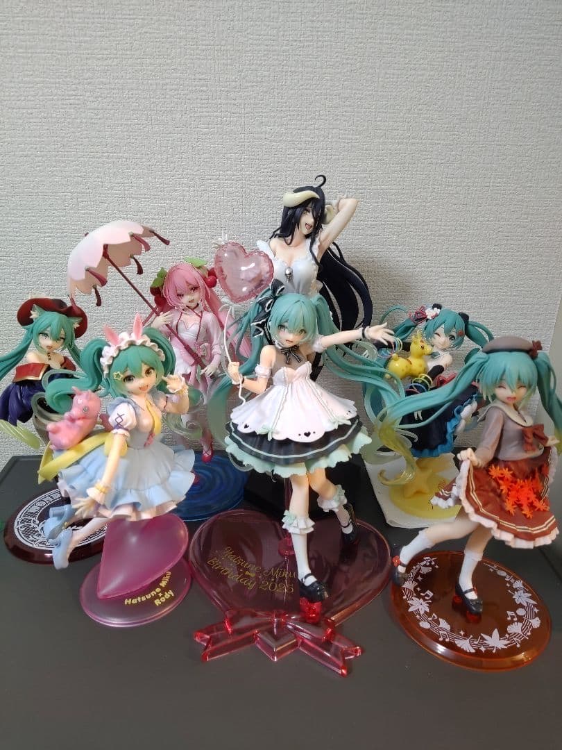 初音ミク フィギュア まとめ売り 7体セット(一体　アルベド)