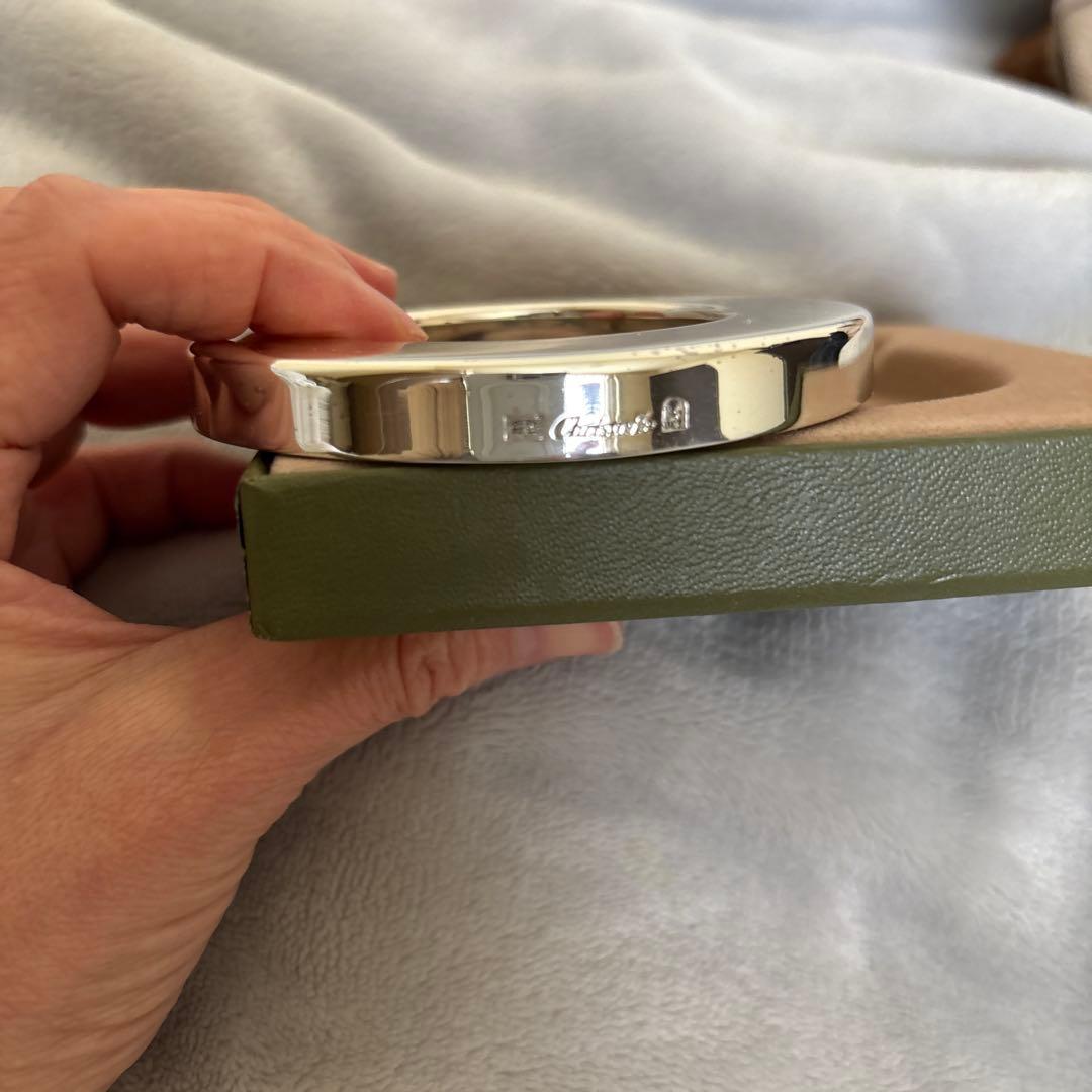 クリストフル　銀製　シルバー　リング　マグネット　美品