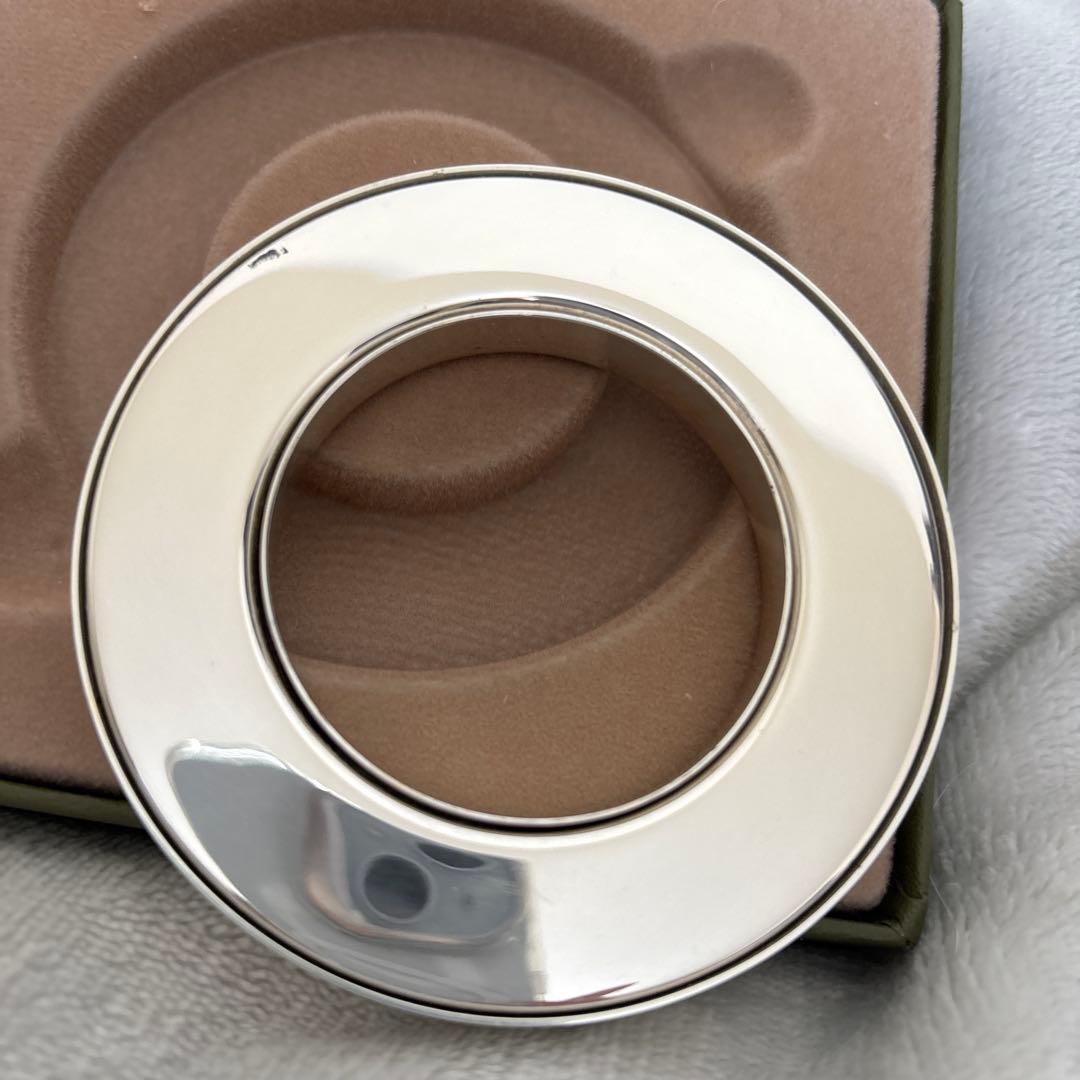 クリストフル　銀製　シルバー　リング　マグネット　美品