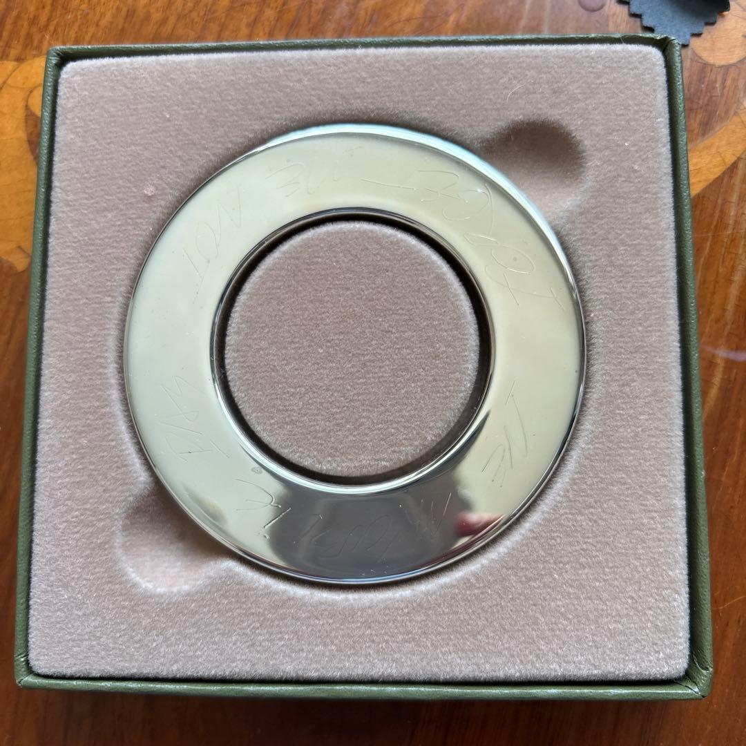クリストフル　銀製　シルバー　リング　マグネット　美品