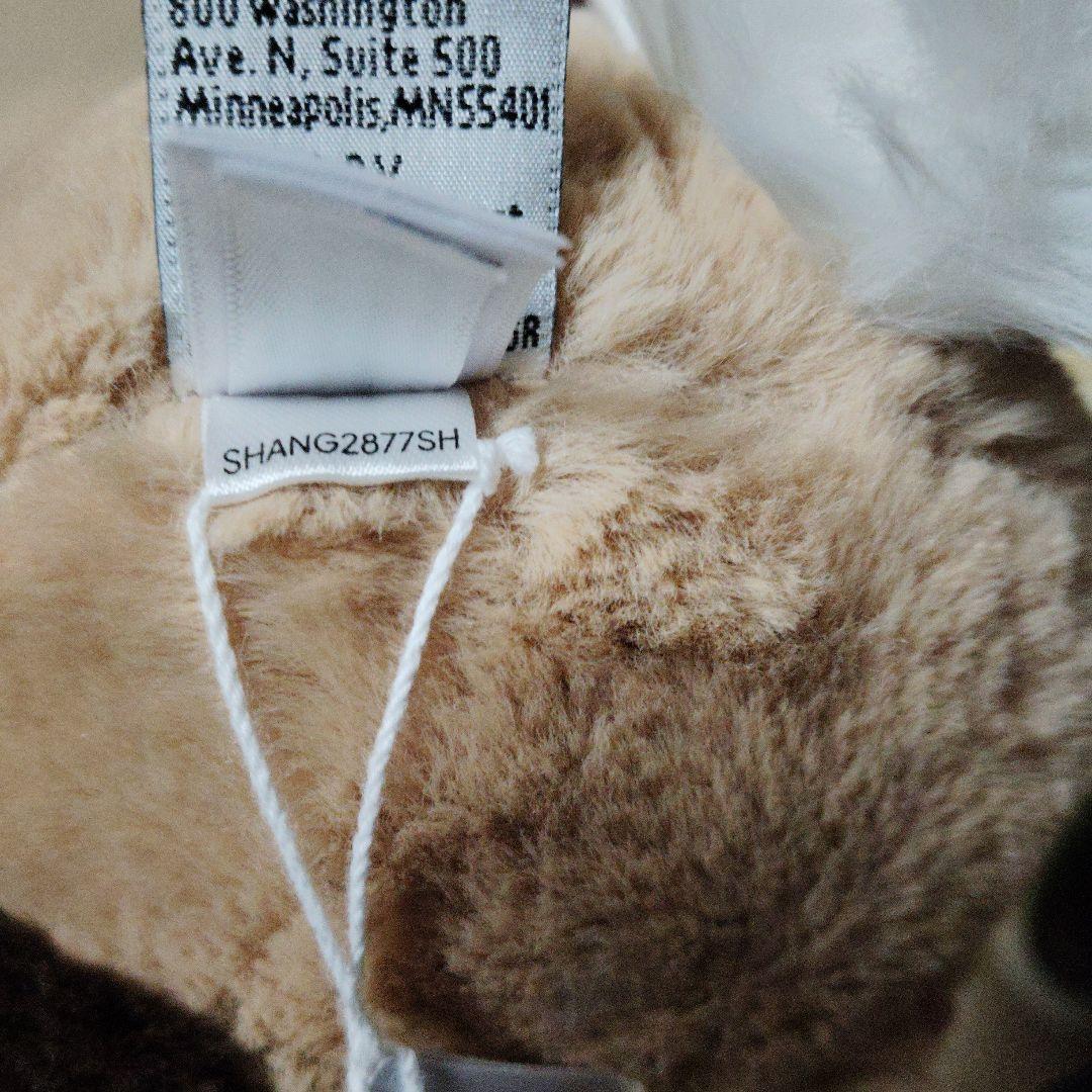  バシュフル パッチワーク ブラウン バニー ぬいぐるみ