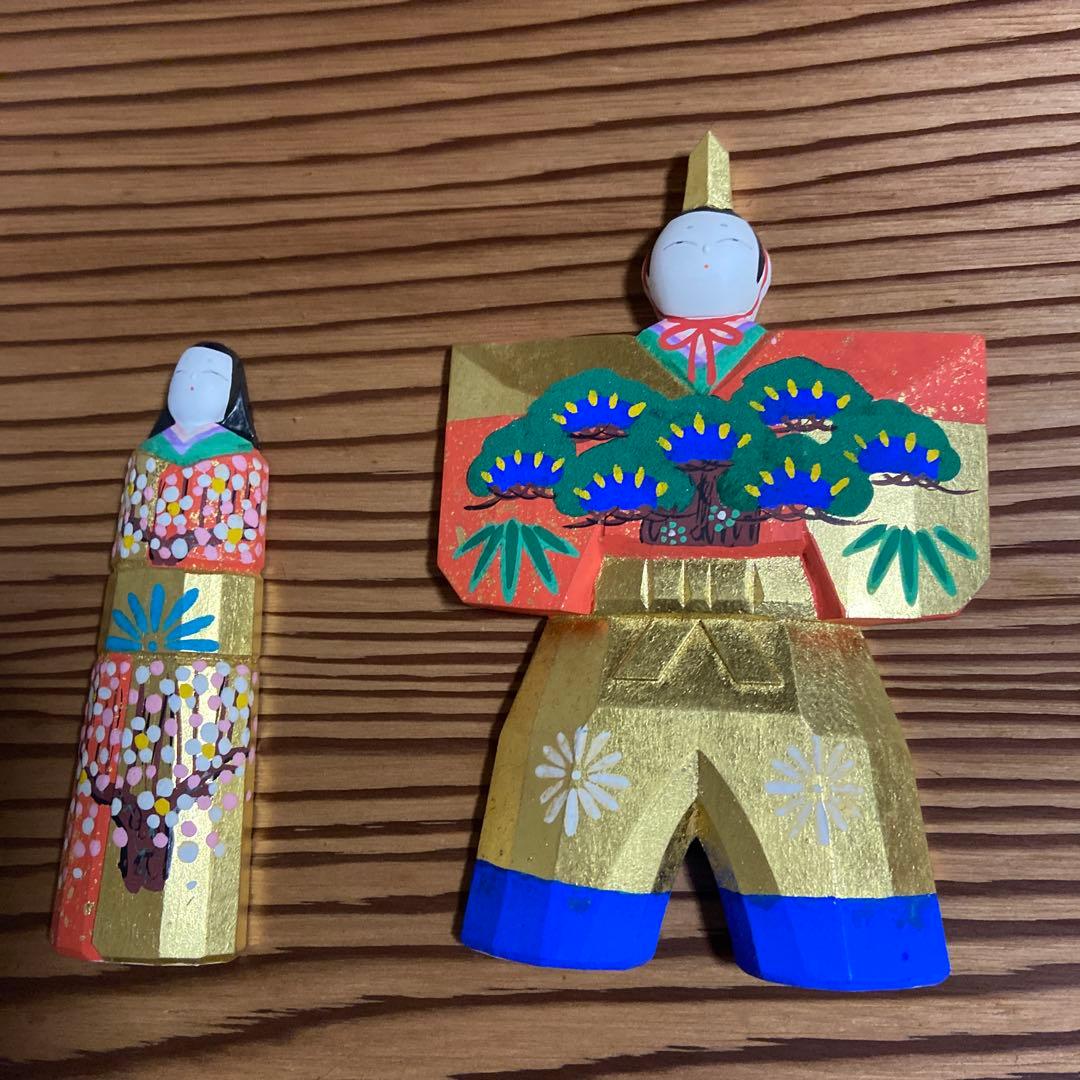 雛人形 伝統的な日本の雛人形