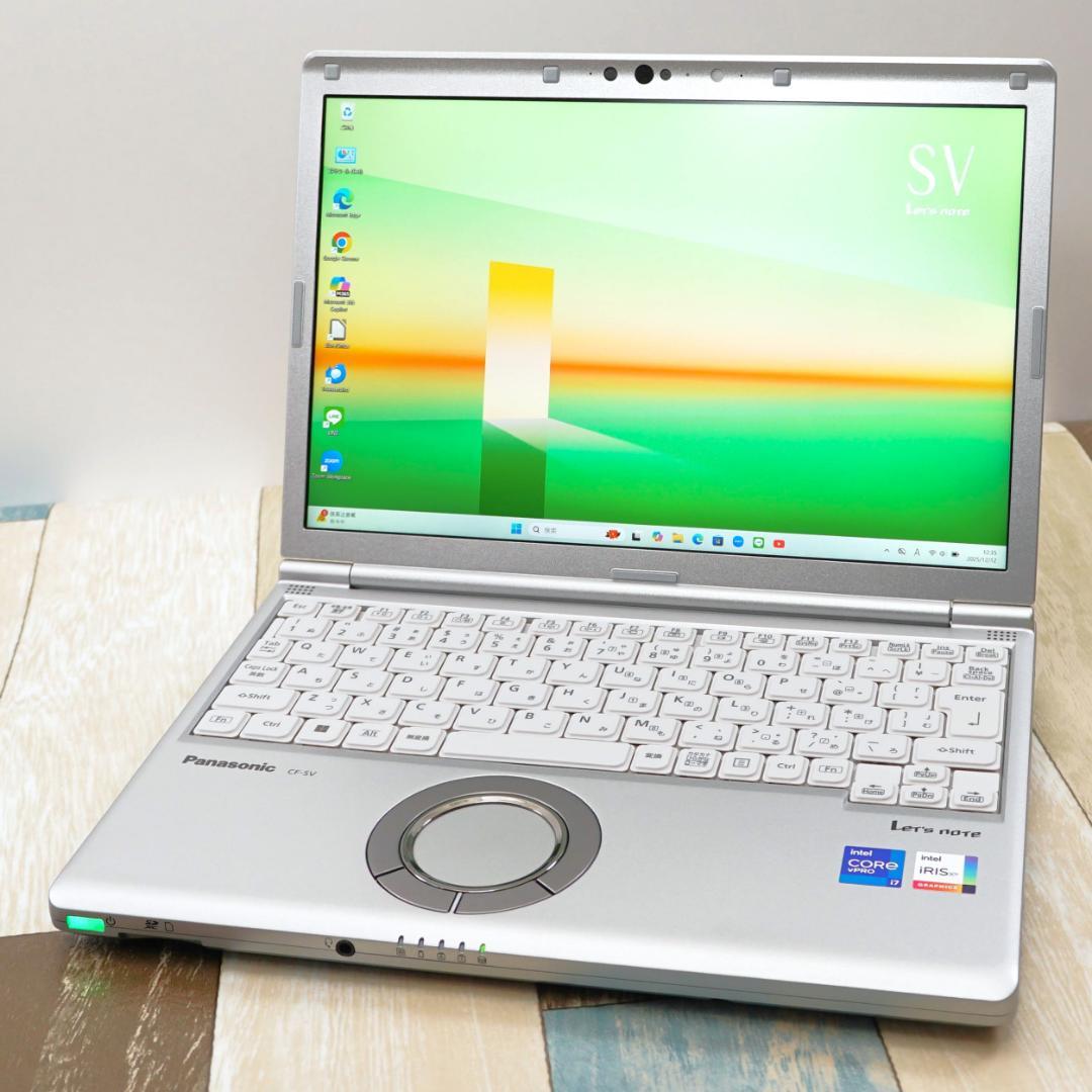 極美品のバリ速モバイル✨１１世代コアｉ７に超高速ＳＳＤ５１２ＧＢ＆１６ＧＢメモリ