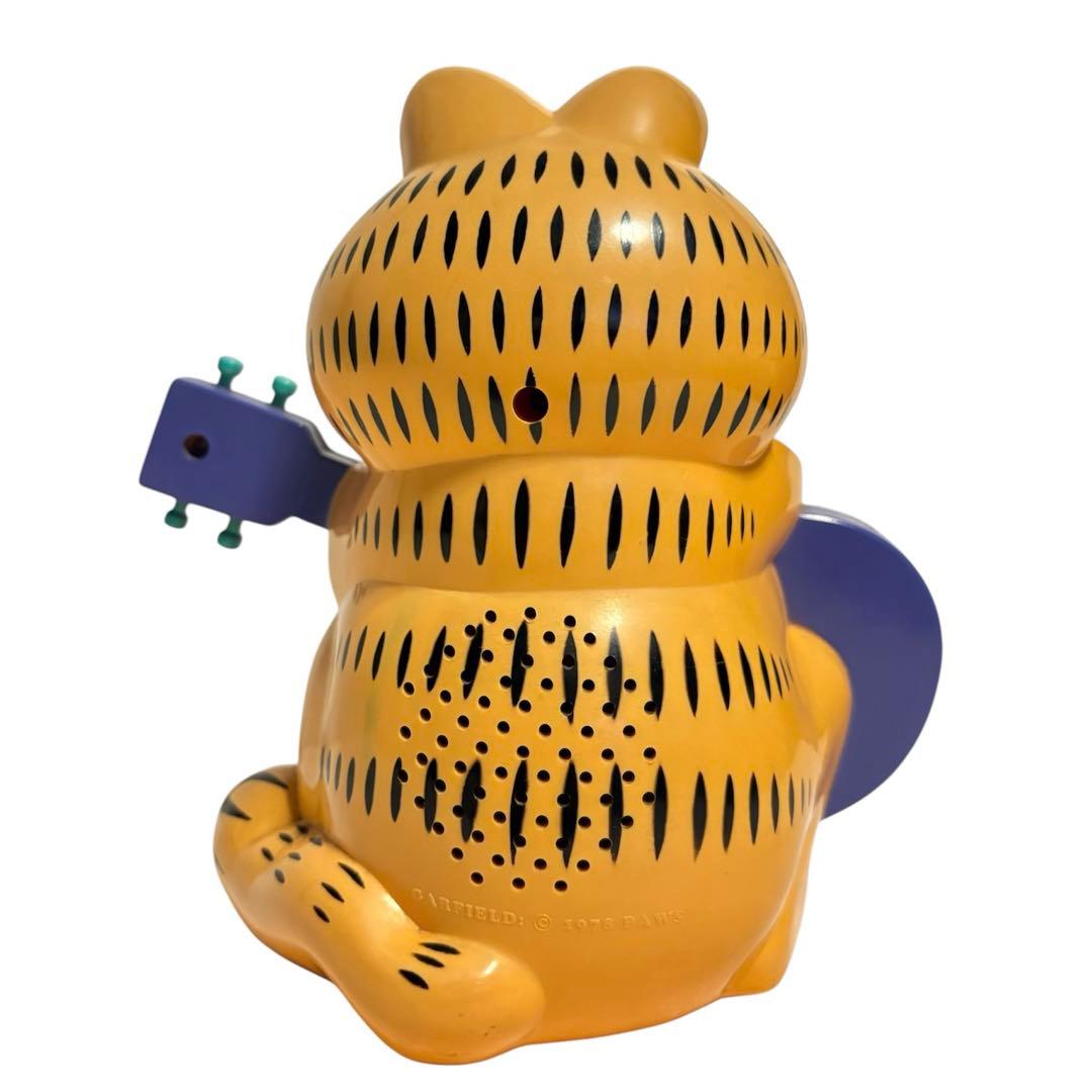 動作品 ヴィンテージ レトロ ガーフィールド 猫 ラジオ 1978 PAWS