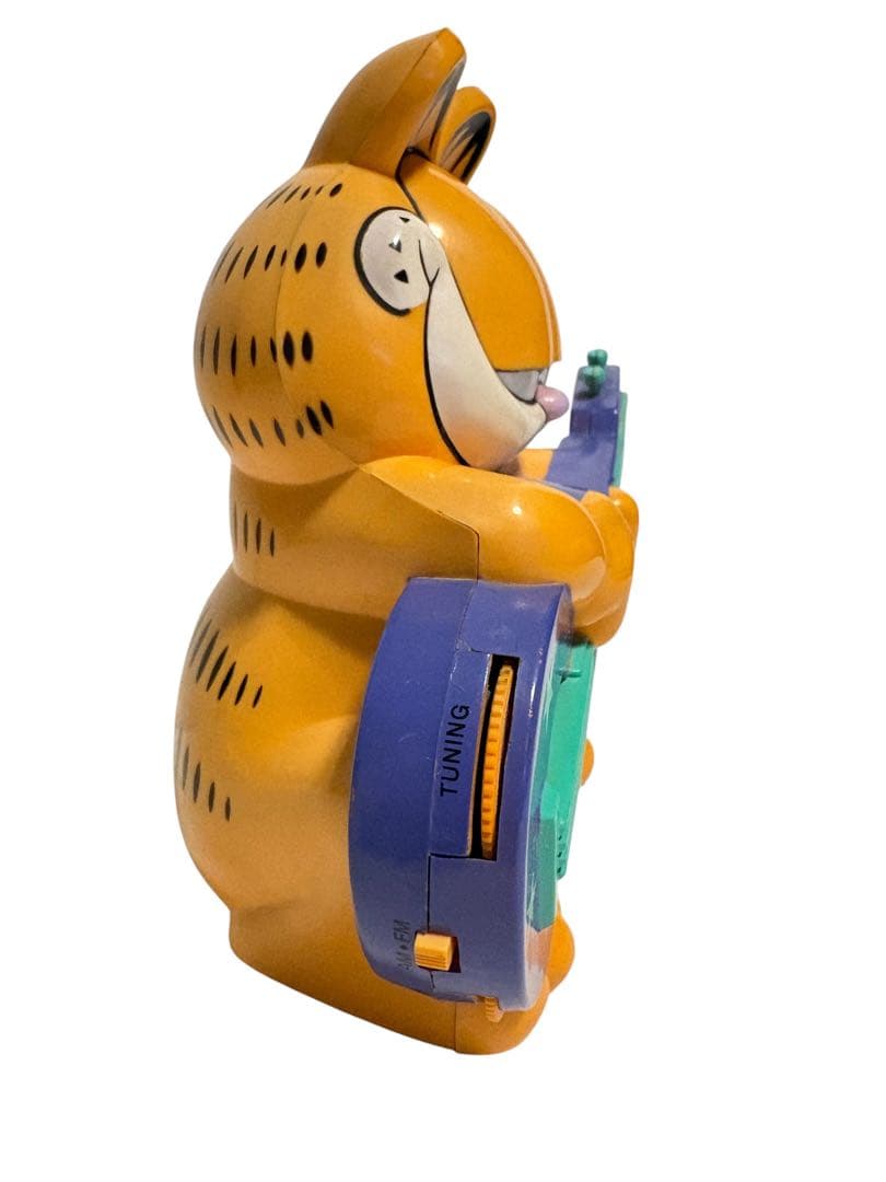 動作品 ヴィンテージ レトロ ガーフィールド 猫 ラジオ 1978 PAWS