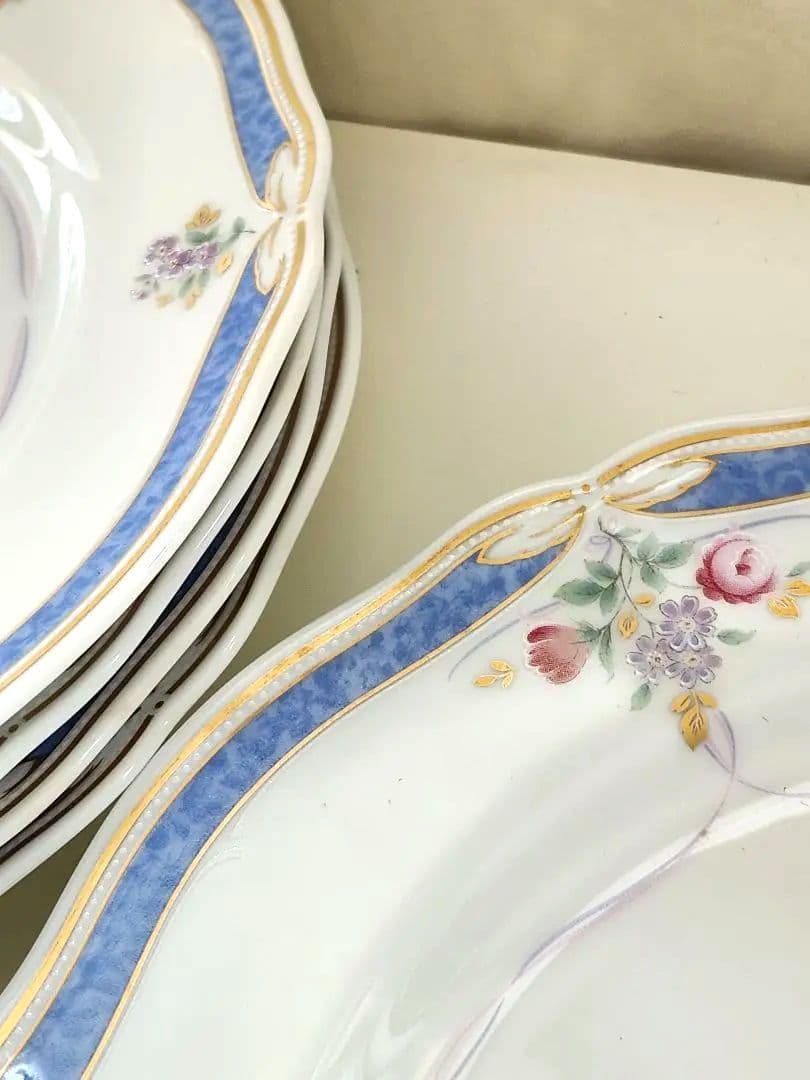 Noritake Pixie Dream 皿 5枚　春のティープレート　25cm