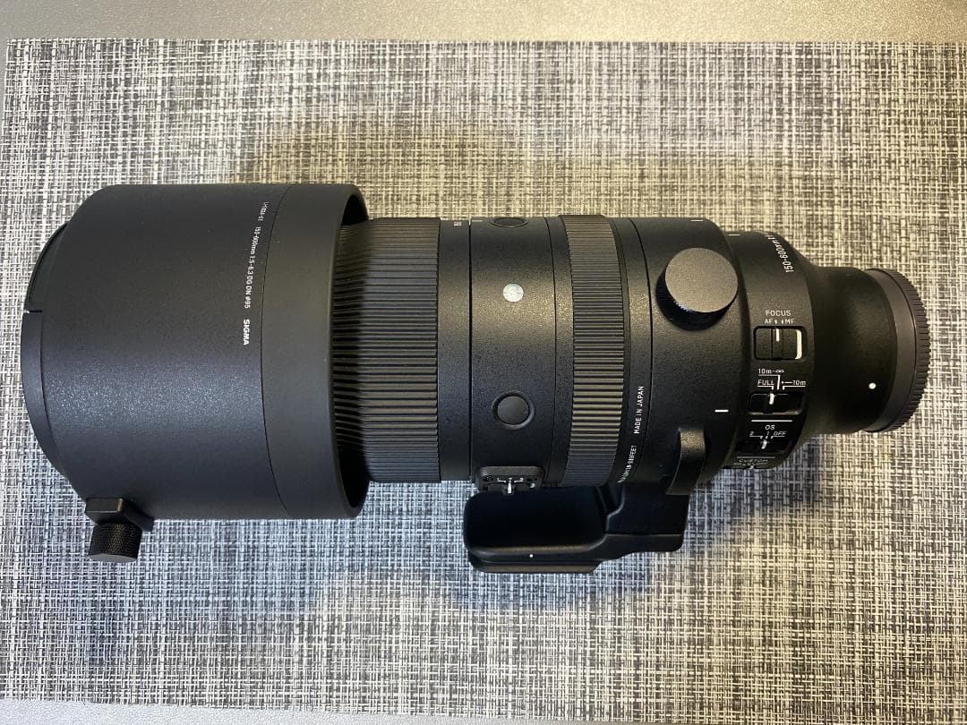 SIGMA 150-600mm SONY eマウント おまけ