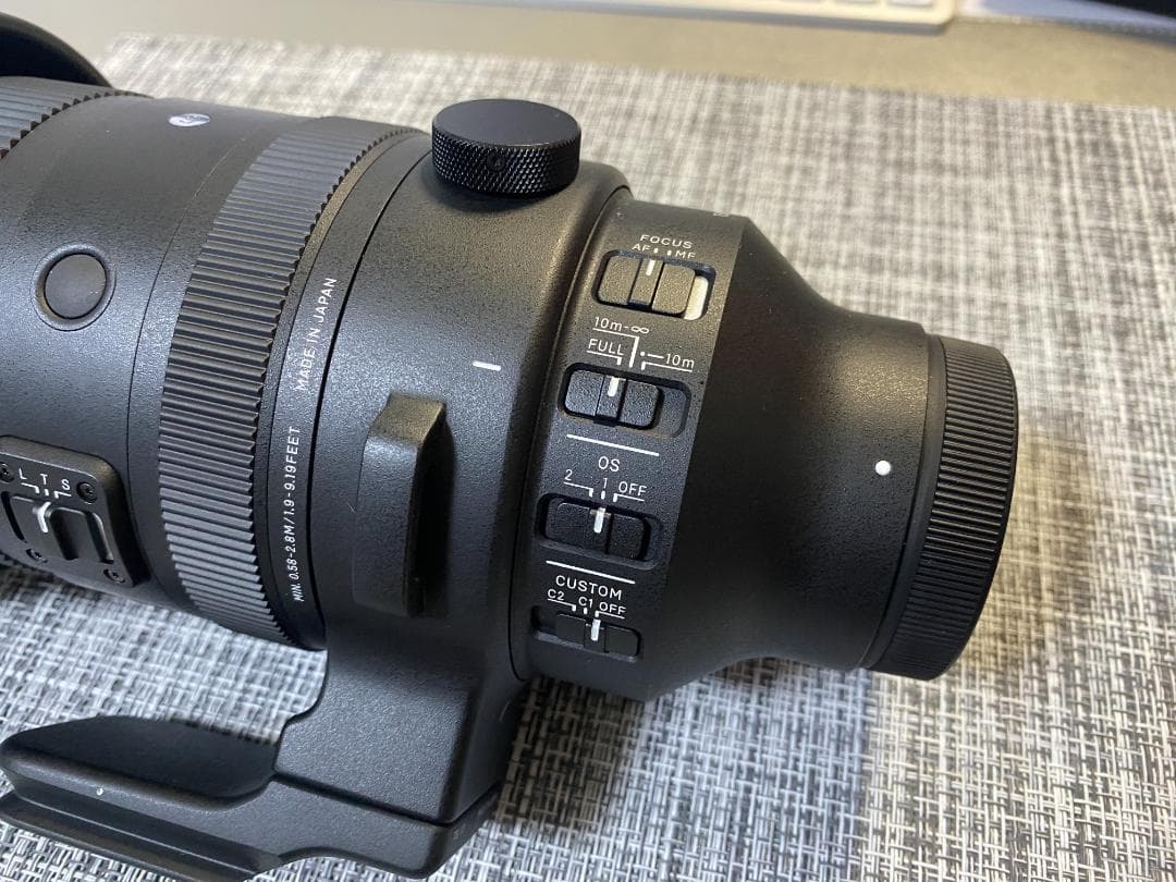 SIGMA 150-600mm SONY eマウント おまけ
