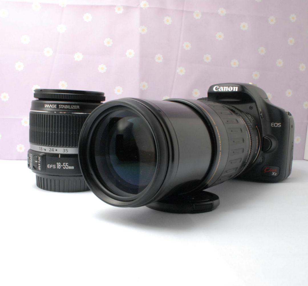 Canon EOS Kiss X2⭐️ダブルレンズセット⭐️デジタル一眼