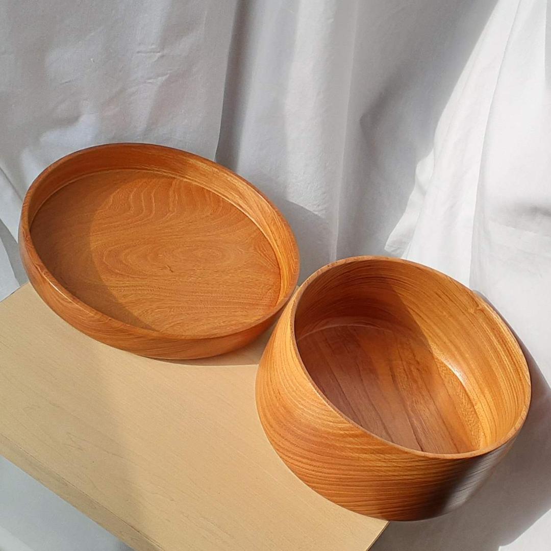 小物入れ 欅(ケヤキ) 幅25cm 高10.7cm 黒柿はめ込み 手作り 超銘木