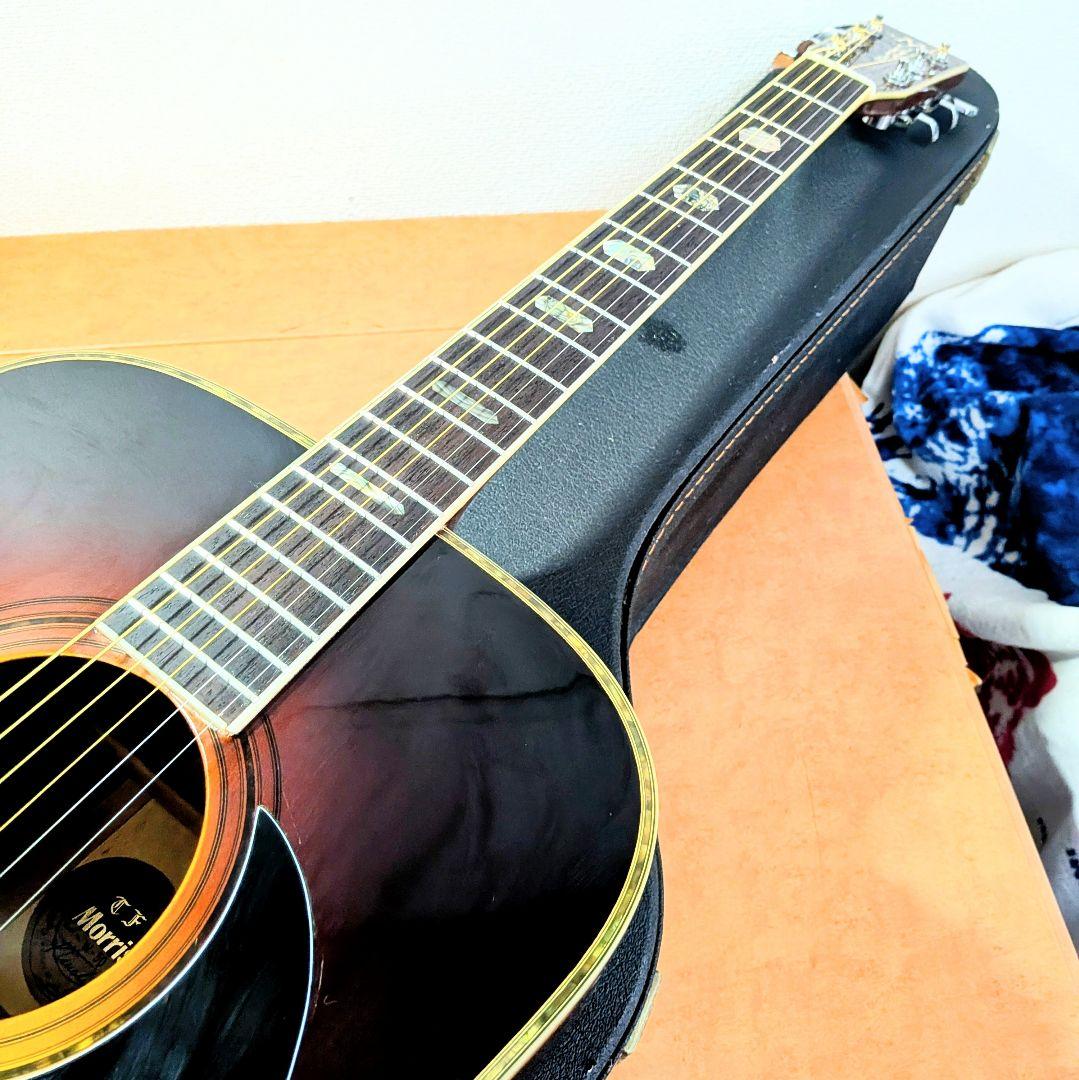 極美品　Morris モーリス TF-W50　人気のサンバースト　ハカランダ