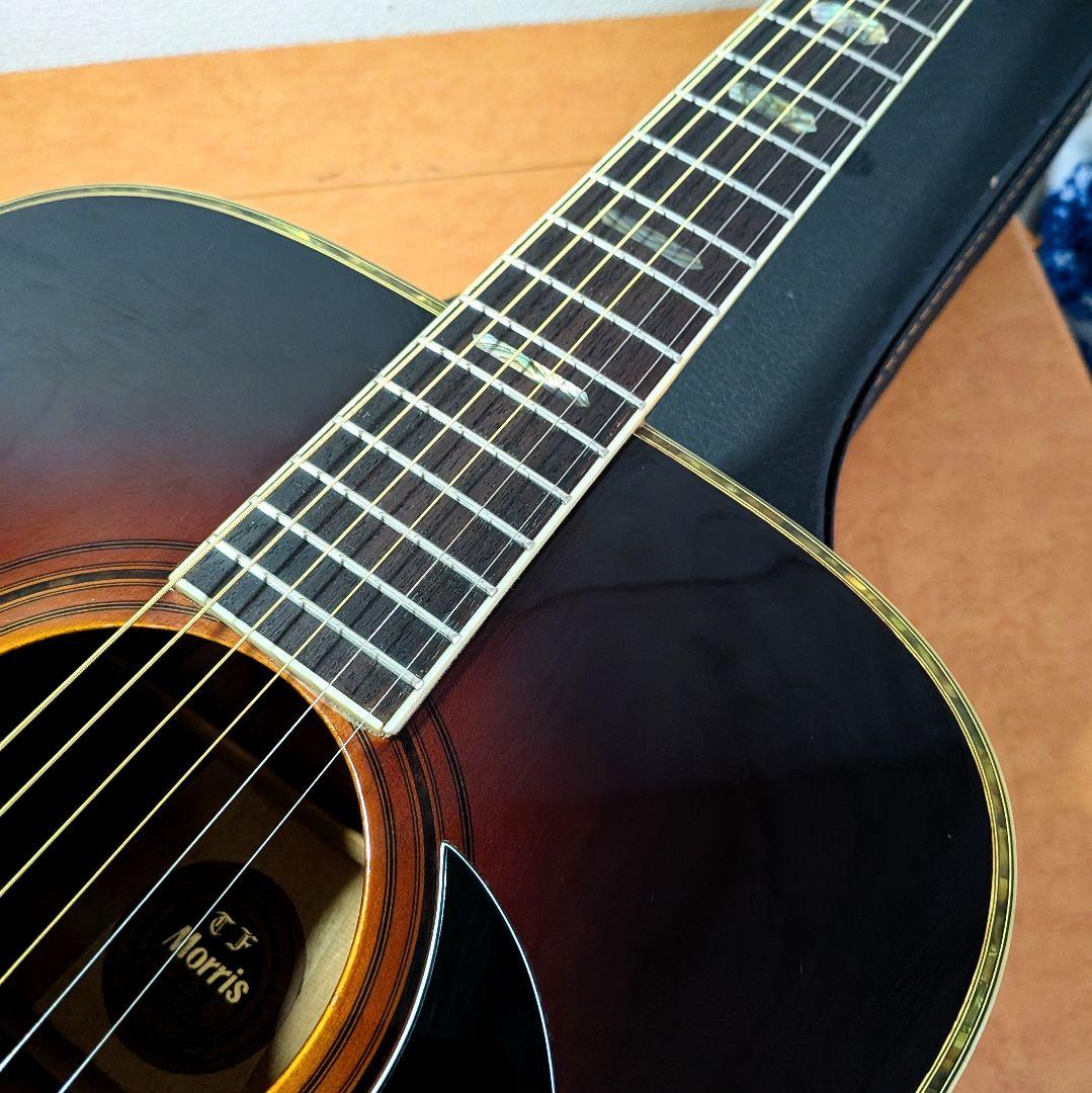 極美品　Morris モーリス TF-W50　人気のサンバースト　ハカランダ