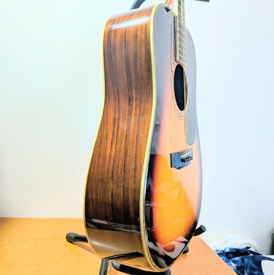 極美品　Morris モーリス TF-W50　人気のサンバースト　ハカランダ